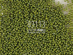 Бісер Preciosa 83113 (оливковий) 726 фото