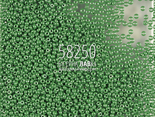Бісер Preciosa 58250 (зелений) 487 фото
