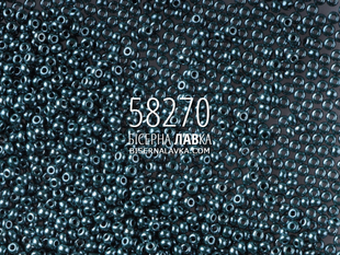 Бісер Preciosa 58270 (темно-зелений) 488 фото