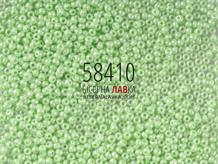 Бісер Preciosa 58410 (салатовий) 490 фото