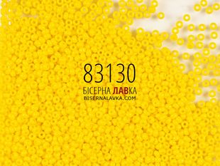 Бісер Preciosa 83130 (жовтий) 514 фото