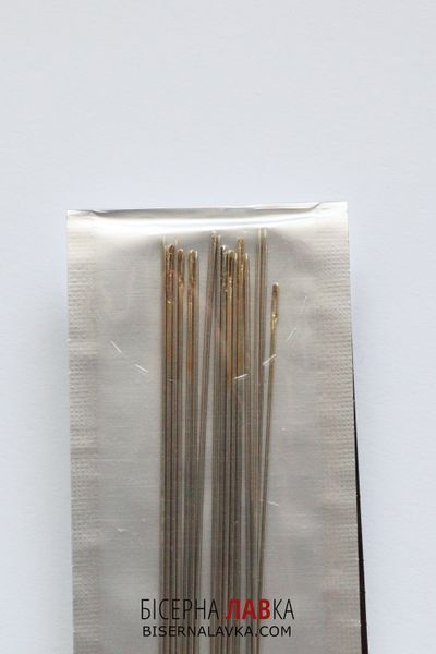Голки бісерні Regal 100, довжина 10 см 7 фото