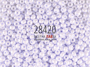 Бісер Preciosa 28420 (світло-фіолетовий) 2084 фото