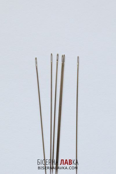 Голки бісерні Miyuki 0.48, довжина 4 см 18 фото
