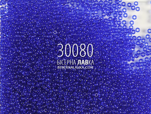 Бісер Preciosa 30080 (синій) 910 фото