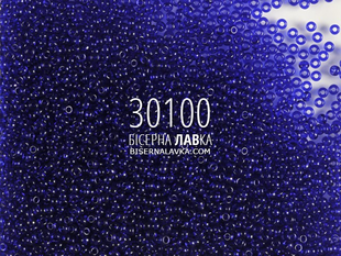 Бісер Preciosa 30100 (темно-синій) 706 фото