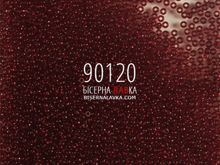 Бісер Preciosa 90120 (темно-червоний) 728 фото