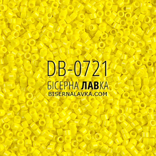 Бісер Miyuki Delica DB-0721 11/0 (жовтий) 2753 фото
