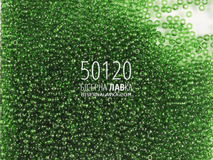 Бісер Preciosa 50120 (зелений) 870 фото