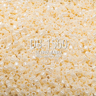 Бісер Miyuki Delica DB-1560 11/0 (бежевий) 2812 фото