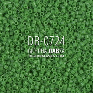 Бісер Miyuki Delica DB-0724 11/0 (зелений) 2754 фото