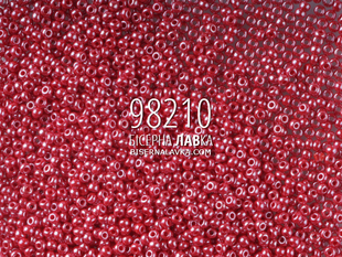 Бісер Preciosa 98210 (темно-червоний) 545 фото