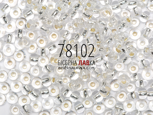 Бісер Preciosa 78102 (срібний) 511 фото