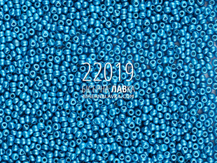 Бісер Preciosa 22019 (блакитний) 1448 фото
