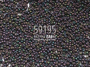 Бісер Preciosa 59195м (фуксія ірис матовий) 2681 фото