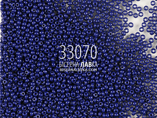 Бісер Preciosa 33070 (темно-синій) 432 фото