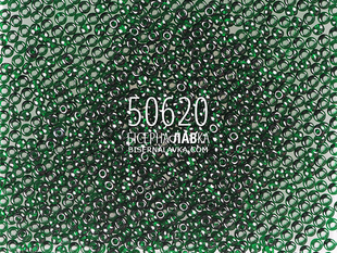 Бісер Preciosa 50620 (темно-зелений) 1145 фото