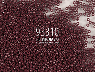 Бісер Preciosa 93310 (темно-червоний) 531 фото