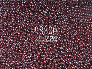 Бісер Preciosa 98300 (темно-червоний) 546 фото