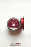 Нитки для бісеру Coats Dabond 80 U4079 червоні, 75 м 2978 фото