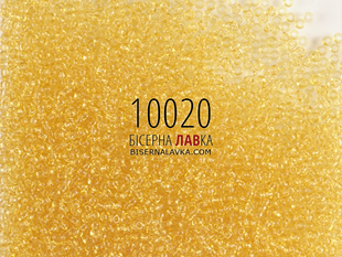 Бісер Preciosa 10020 (світло-медовий) 737 фото