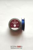 Нитки для бісеру Coats Dabond 80 U7341 сині, 75 м 2979 фото