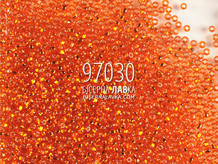 Бісер Preciosa 97030 (помаранчевий) 536 фото