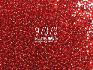 Бісер Preciosa 97070 (червоний) 538 фото