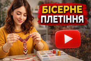 Корисні канали на YouTube для початківців та майстринь бісероплетіння фото