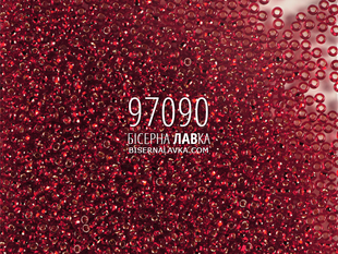 Бісер Preciosa 97090 (гранатовий) 539 фото