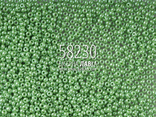Бісер Preciosa 58230 (зелений) 485 фото