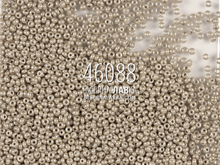 Бісер Preciosa 46088 (сіро-бежевий) 969 фото